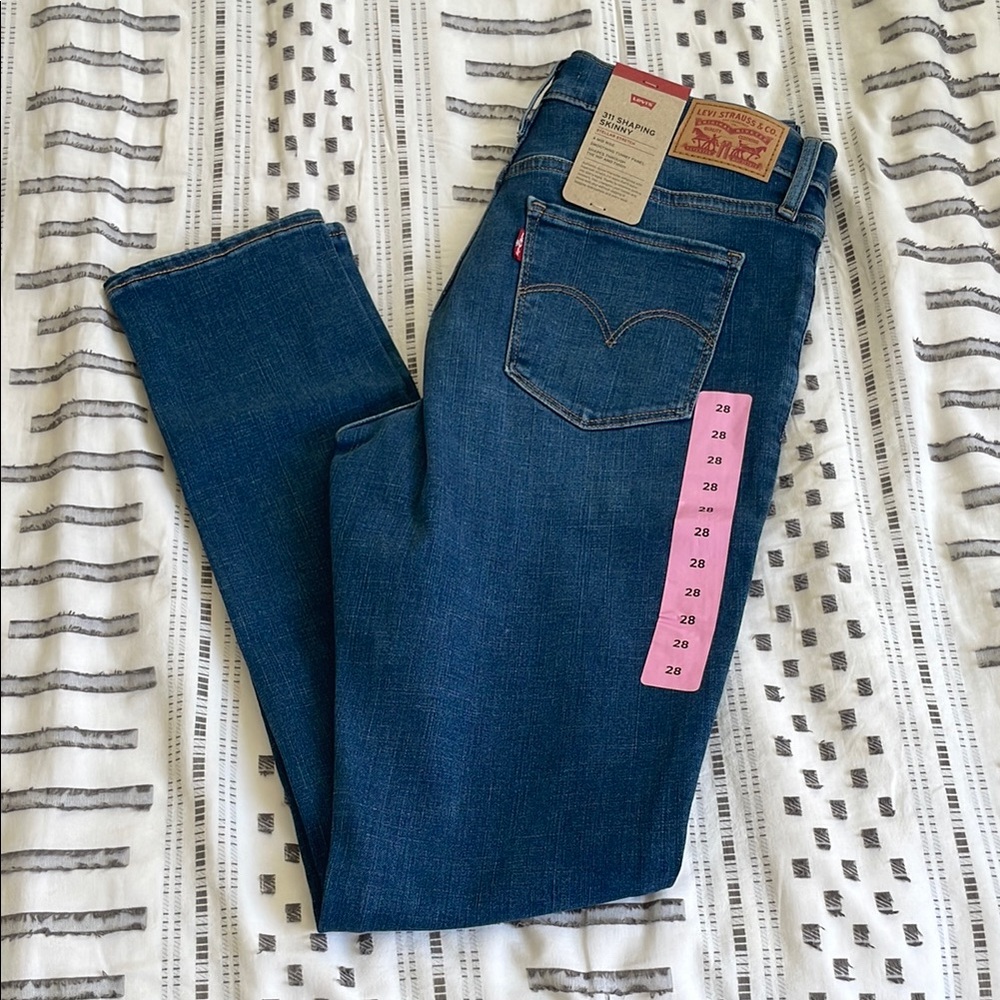 Levi's Women's Skinny Jeans - Dark Blue